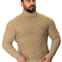 بافت یقه اسکی و گرد در ۶ رنگ|لباس|میانه, |دیوار