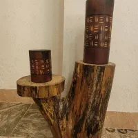 پایه گلدان تنه درخت|صنایع دستی و سایر لوازم تزئینی|رودسر, |دیوار