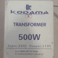 ترانس 220 به110ژاپنی500وات