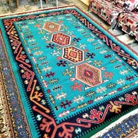 ۲ تخته فرش ۶ متری ساوین کاشان طرح دستبافت|فرش|کرج, فاز ۱ مهرشهر|دیوار