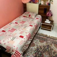 سرویس خواب تک نفره بصورت کامل|تخت و سرویس خواب|شیراز, زرهی|دیوار