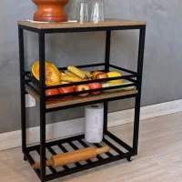 ترولی قفسه آشپزخانه