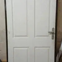 درب چوبی با چهارچوب|مصالح و تجهیزات ساختمان|شاهین دژ, |دیوار