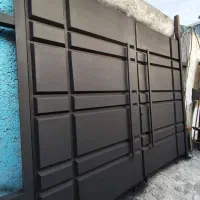 درب ویلایی اندازه2/84در2/40.صنایع فلزی افق رشت