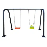 مجموعه بازی پلی اتیلن تاب و سرسره یک پارکی ویلاباغ|اسباببازی|تهران, فتح|دیوار