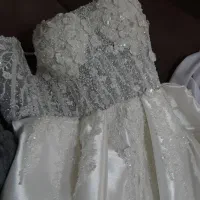 لباس عروس تن نزده کاملا نو