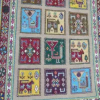 گلیم دست بافت ۸۲در۱۳۲