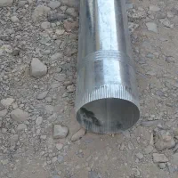 لوله بخاری و زانو گالوانیزه سایز ۱۵