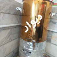 سماورگازی ۲۰ لیتری همراه چهارپایه آهنی