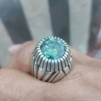 انگشتر  موزونایت  نقره ۵۱ گرم