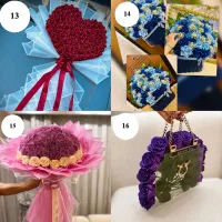 رز روبانی.دسته گل.باکس گل.گل.هدیه|گل مصنوعی|تهران, پاسداران|دیوار