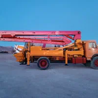 پمپ دکل ۲۸متری پوتز معاوضه با میکسر،کمپرسی البرز