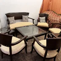 مبلمان چوبی ۷ نفره