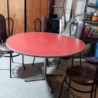 صندلی فرفورژه روکش چرمی بامیز