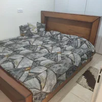 تخت و میز آینه تمام چوب