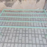 زیر رختخواب تشک آهنی کاملا نو مناسب همه فضاها|تخت و سرویس خواب|داراب, |دیوار