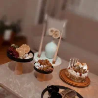 میز سنگی وسط مبلی