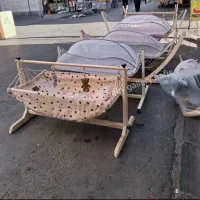 گهواره سنتی نوزاد مدلg تخت کنار مادر مدل g