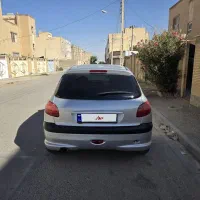 206 نقره ای مدل 82|خودرو سواری و وانت|شاهین‌شهر, گرگاب|دیوار