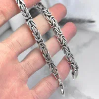 دستبند نقره کرال