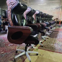 صندلی چستر مسی کانتر منشی کتابخانه آلومینیوم بندیل|مبلمان اداری|تهران, نظامی گنجوی (توانیر)|دیوار