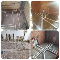 بر.ق کشی و لو.له کشی میناب،سیریک،جاسک