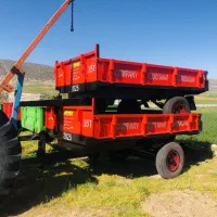 تریلی تریلی دوچرخ ادوات کشاورزی ارسال رایگان