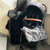 کالسکه برند ۳تیکه +ساک در حدنو|کالسکه و لوازم جانبی|رشت, دیانتی|دیوار