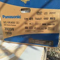 ظبط خانگی پاناسونیک اصل ژاپن نو|سیستم صوتی خانگی|چاف و چمخاله, |دیوار