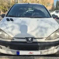 پژو ۲۰۶ مدل ۸۱ بدون رنگ
