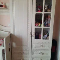 سرویس خواب نوزاد کمجا چوب مدل ویانا مناسب سیسمونی