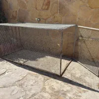 قفس سگ ومرغ وپرنده