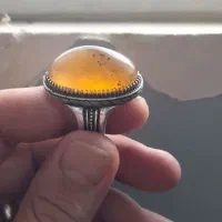 انگشترعقیق یمنی شن دار دُرشت تراش عبدالرزاقی|جواهرات|ورامین, ورامین|دیوار