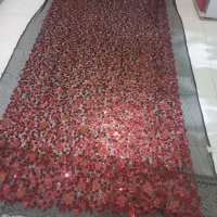 پارچه پولکی بسیار زیبا کار دست