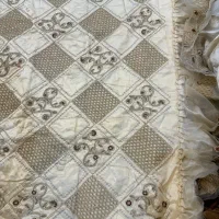 رو تختی خامه دوزی آکبند از کشور سوریه