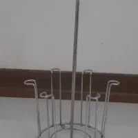آبچکان استیل باجالیوانی کاملاتمیز|آب‌چکان و نظم‌دهنده ظروف|شاهین‌شهر, خانه کارگر|دیوار