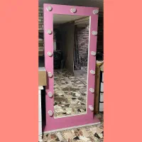 آینه قدی چراغ دار