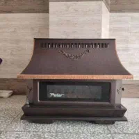 فروش شومینه پلار وگاز دو شعله وکمیاب در حد نو