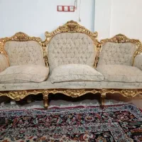 مبلمان سلطنتی چوبی|مبلمان خانگی و میز عسلی|مشهد, شهید شهریاری|دیوار