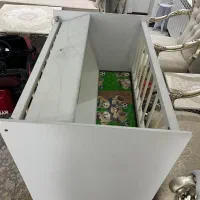 تخت نوزاد کنار تخت مادر در حد نو