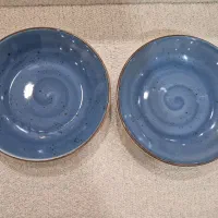 یک جفت بشقاب طرح روستیک حلزونی نو نو