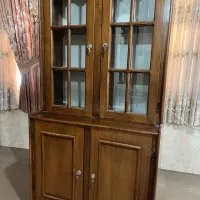 دو عدد بوفه چوبی