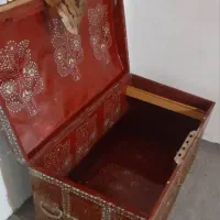 صندوق آنتیک قدیمی سالم و تمیز