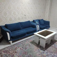 مبلمان راحتی 5 نفره،|مبلمان خانگی و میز عسلی|کرج, برغان|دیوار
