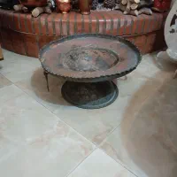 منقل مسی قدیمی|کلکسیون اشیاء عتیقه|رشت, سعدی (تختی)|دیوار