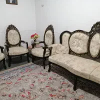 مبل ۹ نفره سلطنتی|مبلمان خانگی و میز عسلی|شیراز, شهرک مهدی‌آباد|دیوار