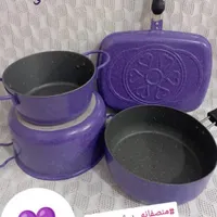 قابلمه و ماهی تابه تفلون