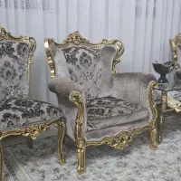 مبل ۹ نفره سلطنتی|مبلمان خانگی و میز عسلی|یزد, |دیوار