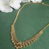 گردنی سینه ریز طلا کلا ۳ درصد تراش