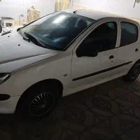 ماشین ۲۰۶ سفید